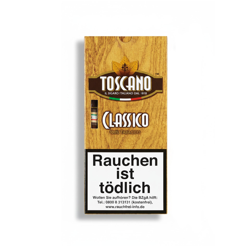 Toscano Classico - Pack Of 5 Cigarillos