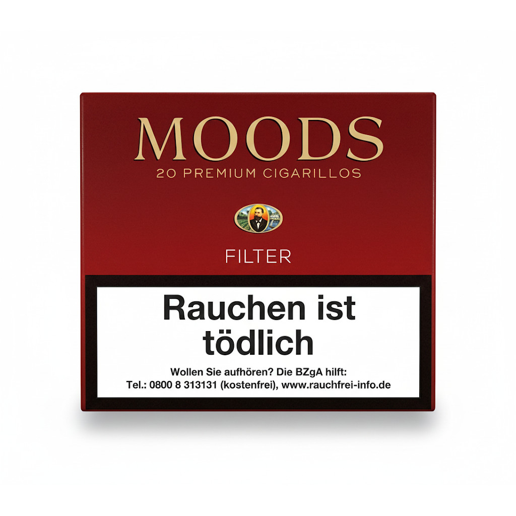 Danneman Moods Filter - Pack Of 20 Cigarillos