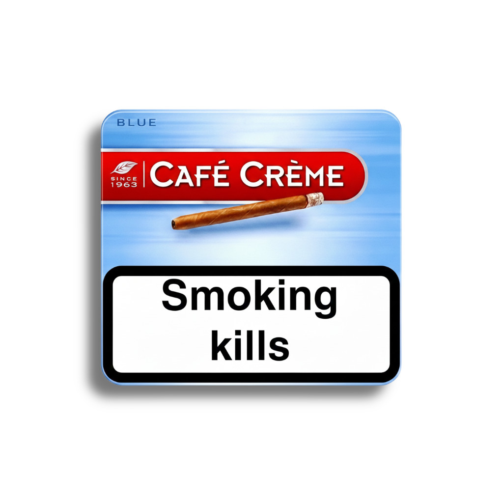 Henri Winterman Cafe Creme Blue - Tin Of 20 Cigarillos