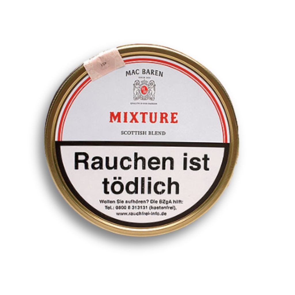 Pipe Tobacco - Mac Baren Mixture - Tin Of 100G
