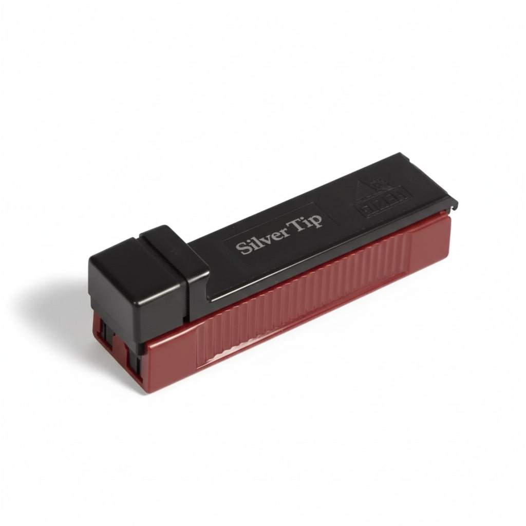 Cigarette Roller - Gizeh Tubing Silver Tip Boy Plus