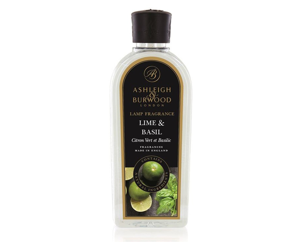 Lamp Fragrance - Ashleigh & Burwood Lime & Basil - 500Ml