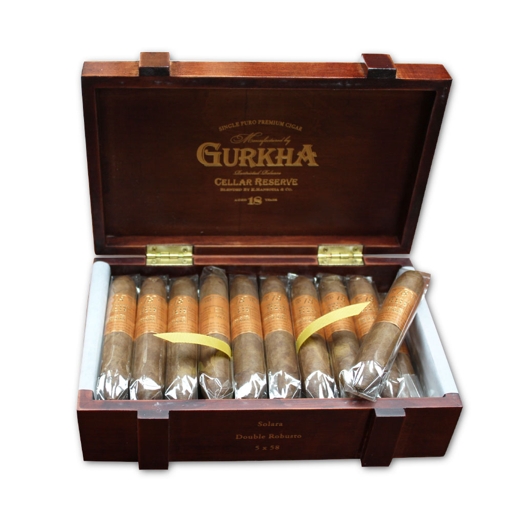 Gurkha Cellar Reserve 18 Solara - Box Of 20 Cigars