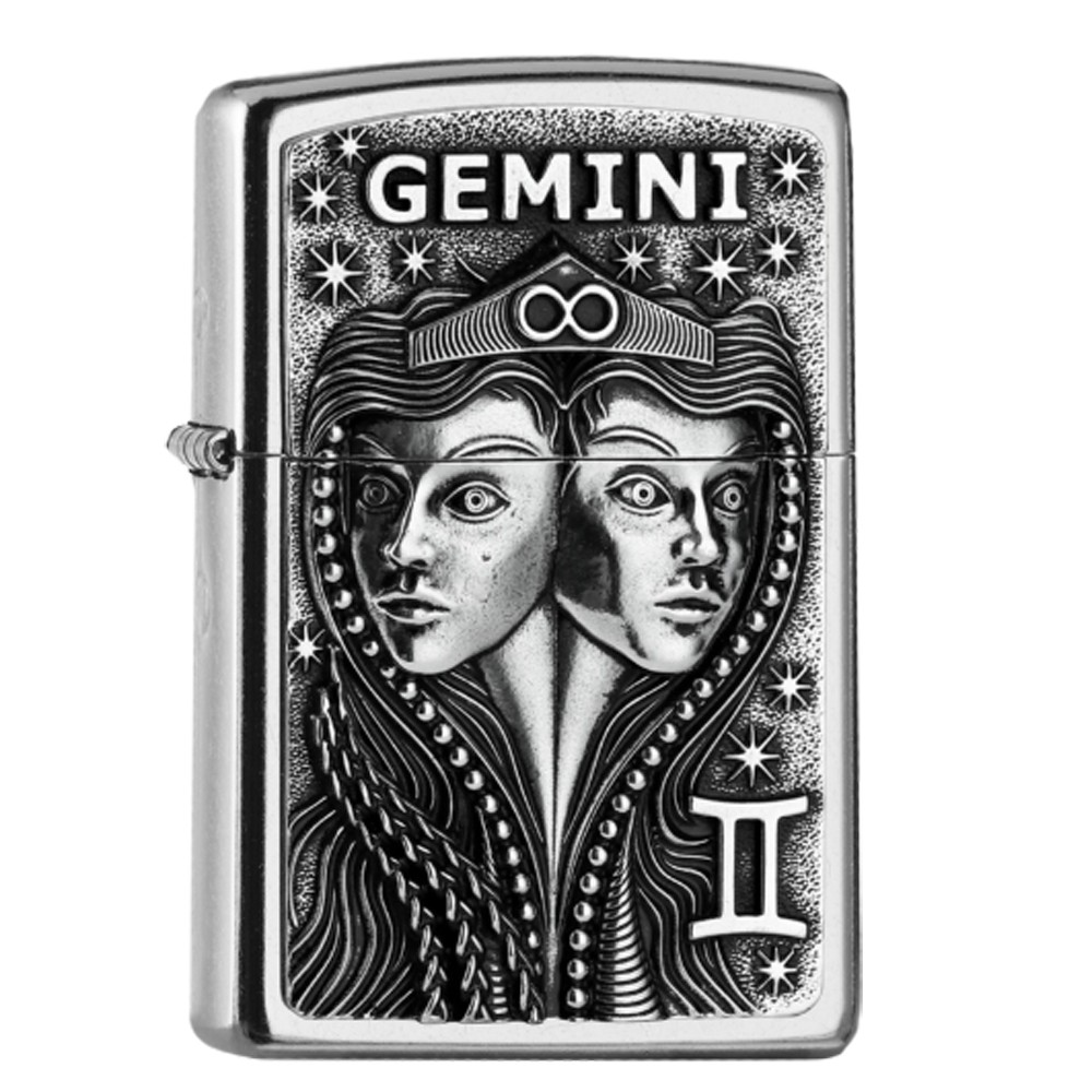 Lighter - Zippo Zodiac Gemini V19