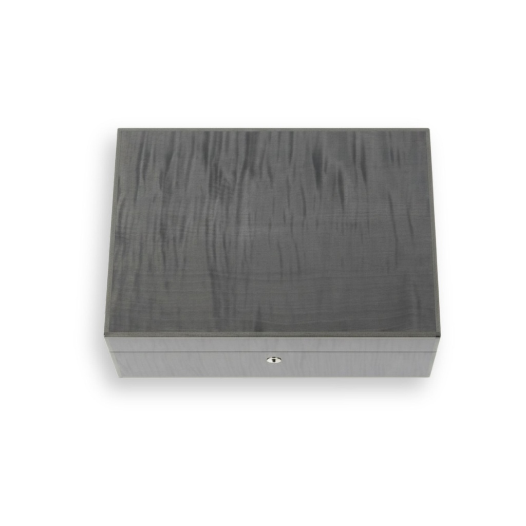 Humidor - Elie Bleu Fruit Grey - 75 Cigars