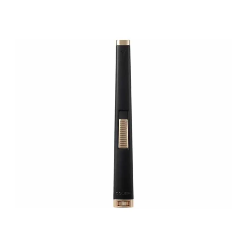 Lighter - Colibri Aura Flat Flame Black + Rose Gold