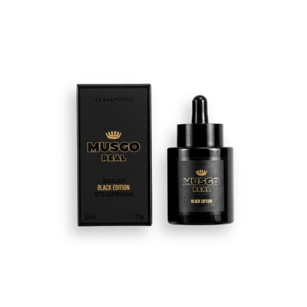 Beard Products - Musgo Real Beard Oil Black Edition