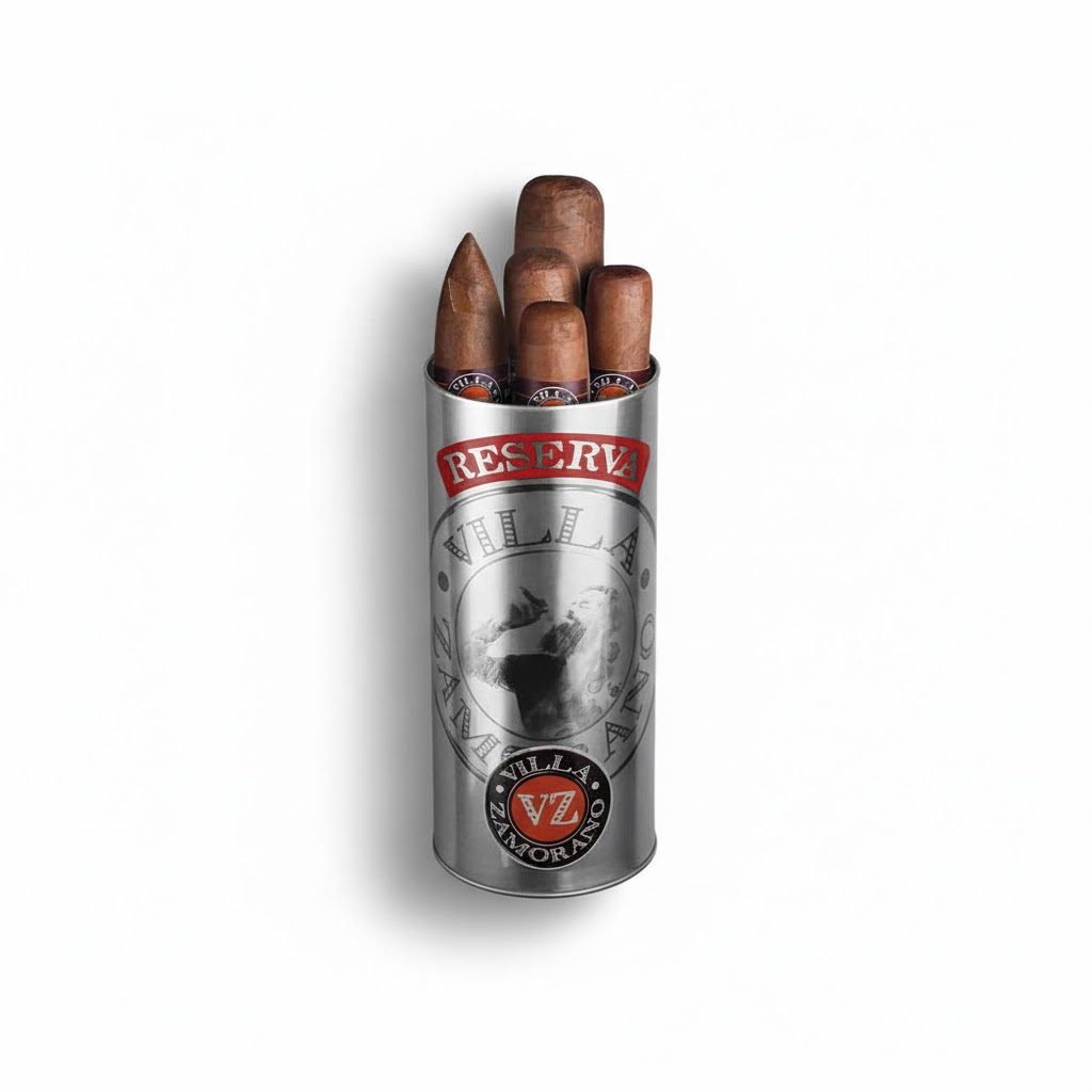 Villa Zamorano Reserva Cigar Can - Pack Of 5 Cigars