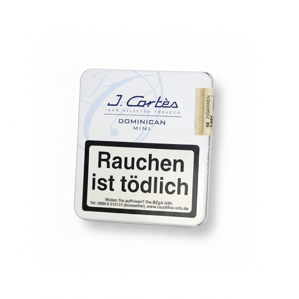 J. Cortès Dominican Mini - Pack Of 10 Cigarillos