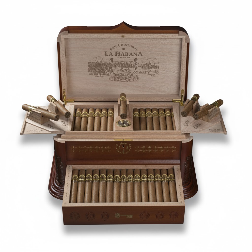 San Cristobal De La Habana 1519 Humidor - Humidor Of 100 Cigars