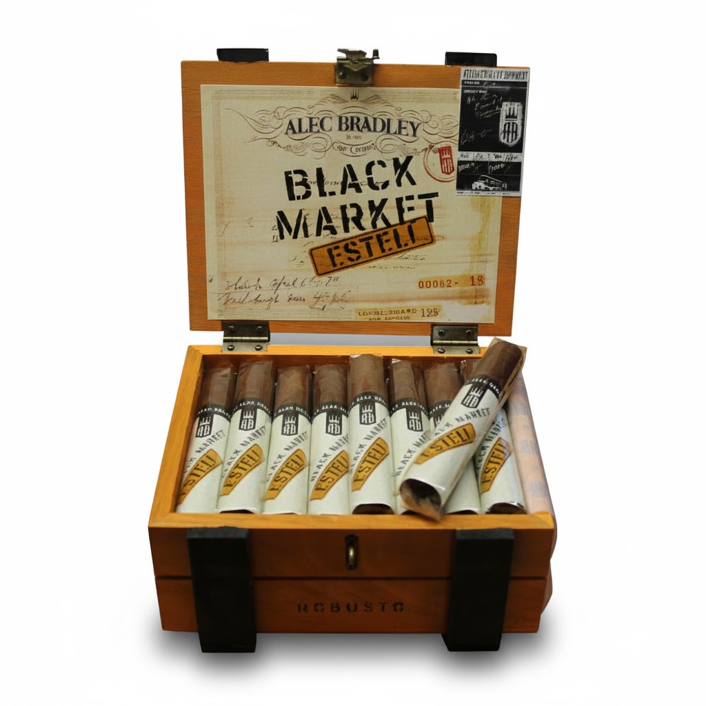 Alec Bradley Black Market Esteli Robusto - Box Of 24 Cigars