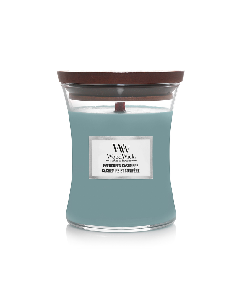 Candle - Woodwick Evergreen Cashmere - Medium