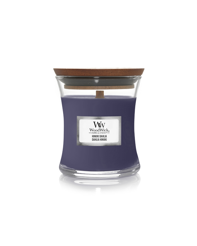 Candle - Woodwick Hinoki Dahlia - Mini