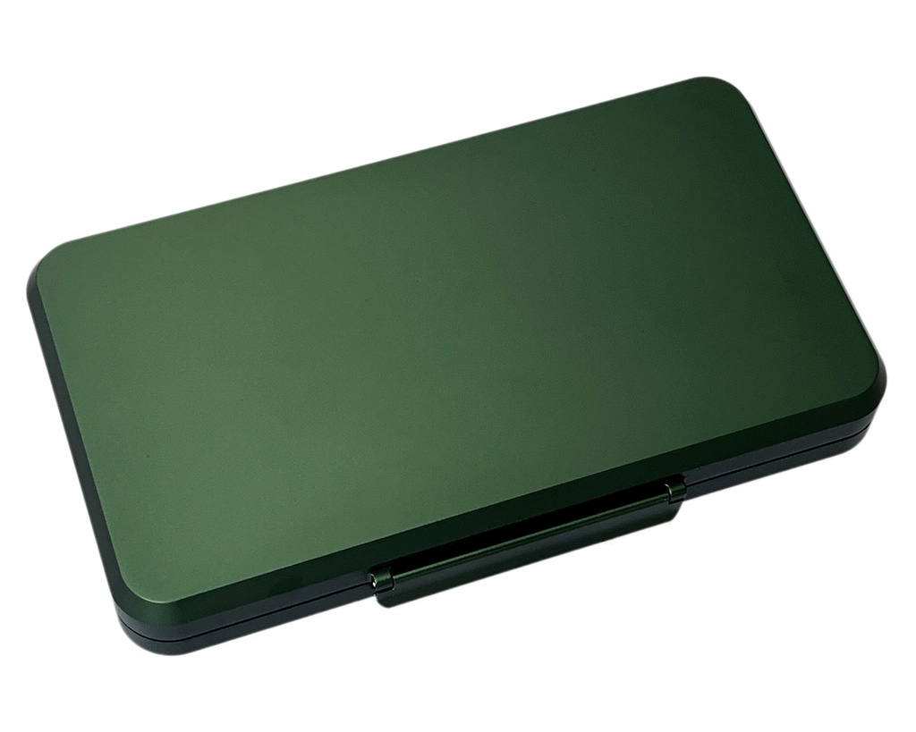 Humidor - Vb Travel Aluminium Green - 5 Cigars