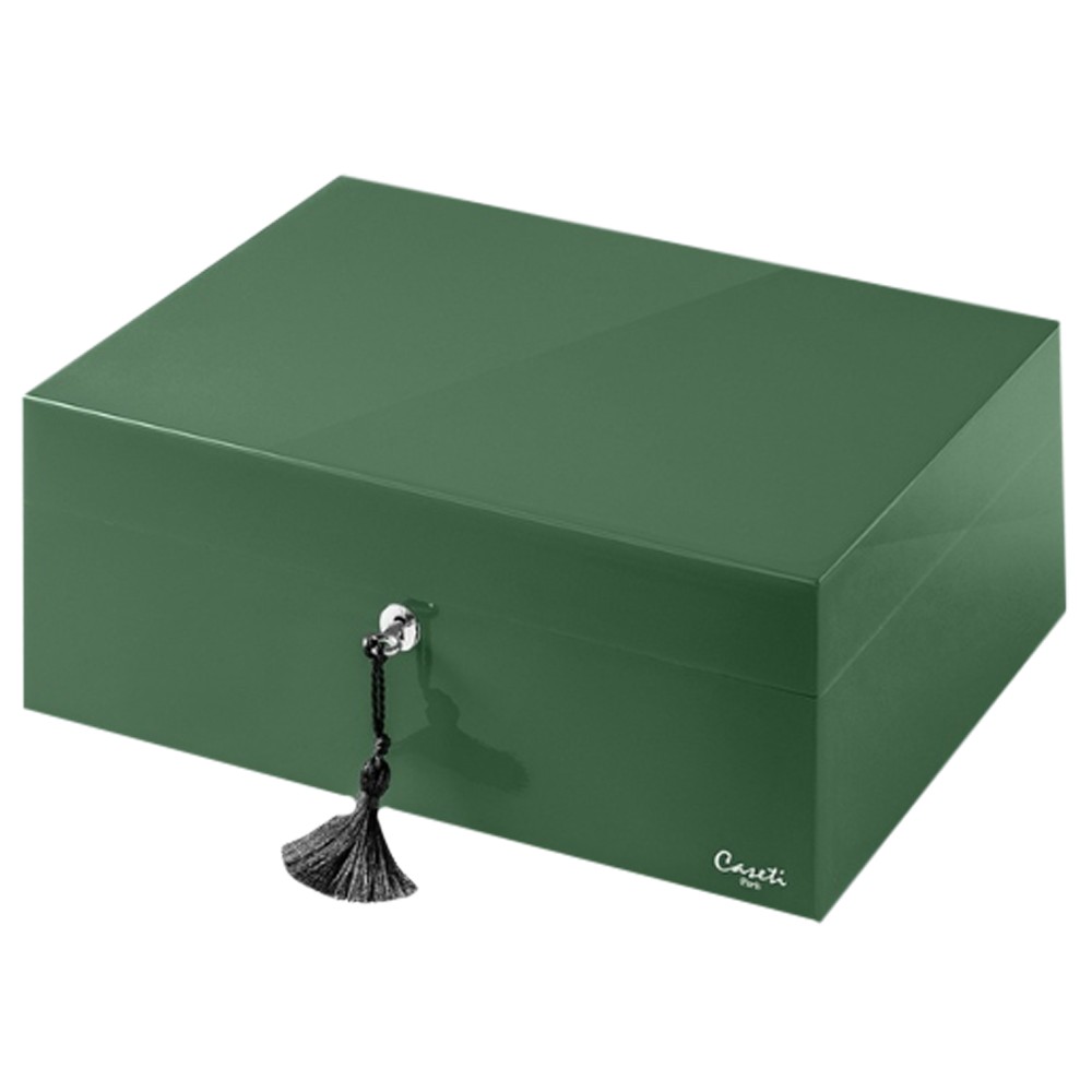 Humidor - Caseti Paris Green - 80-120 Cigars