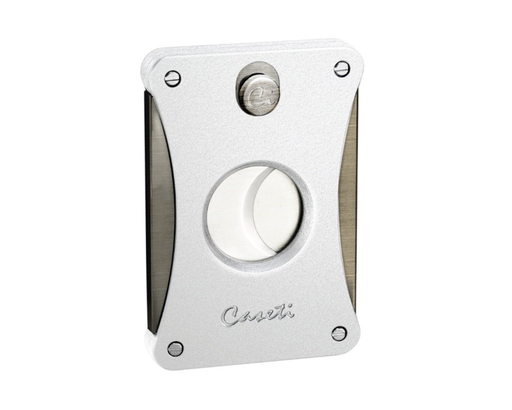 Cigar Cutter - Caseti Paris Chrome Shiny/Silver