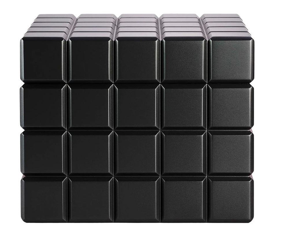 Humidor - Colibri Heritage Cube Black - 60-80 Cigars