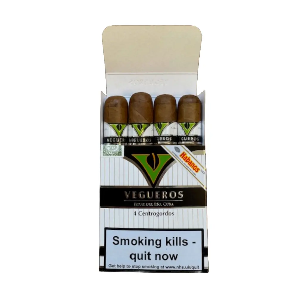 Vegueros Centrogordos - Pack Of 4 Cigars