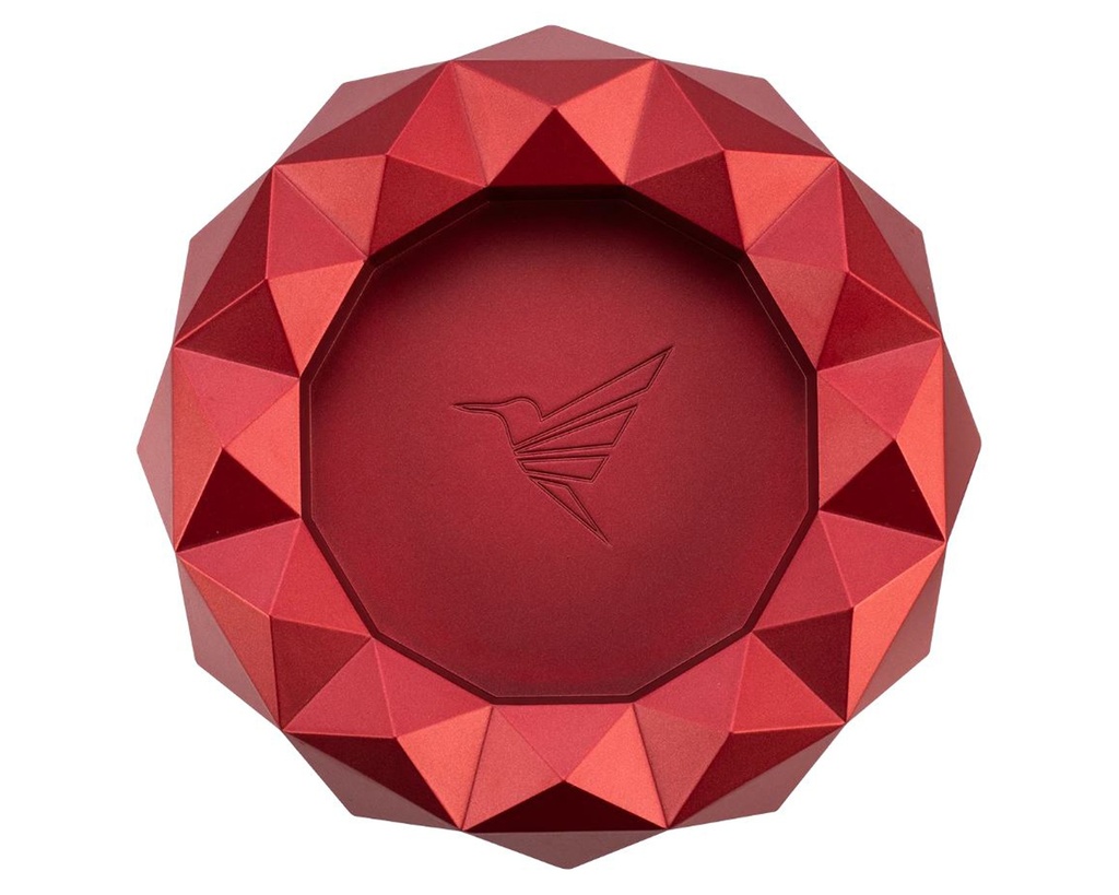 Ashtray - Colibri Quasar Round Red