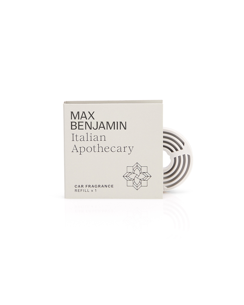 Car Fragrance Refill - Max Benjamin Italian Apothecary Refill