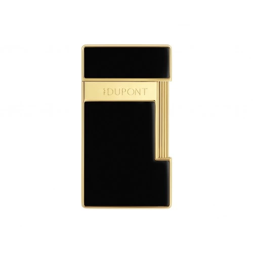 Lighter - S.T. Dupont Slimmy Black Lacquer/Gold