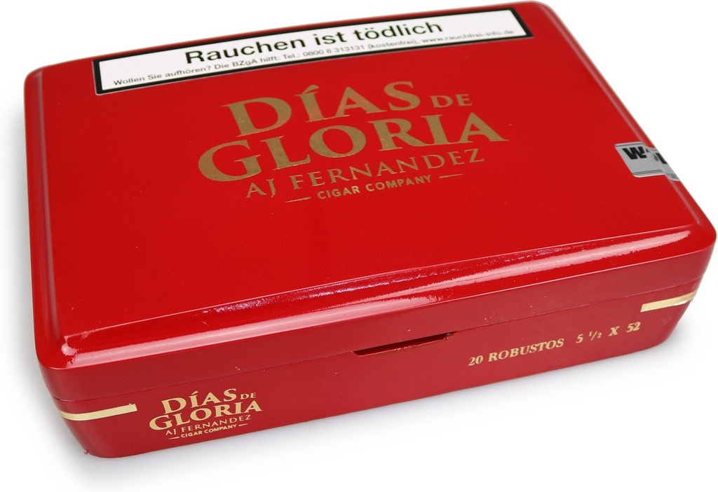 Aj Fernandez Dias De Gloria Robusto - Box Of 20 Cigars