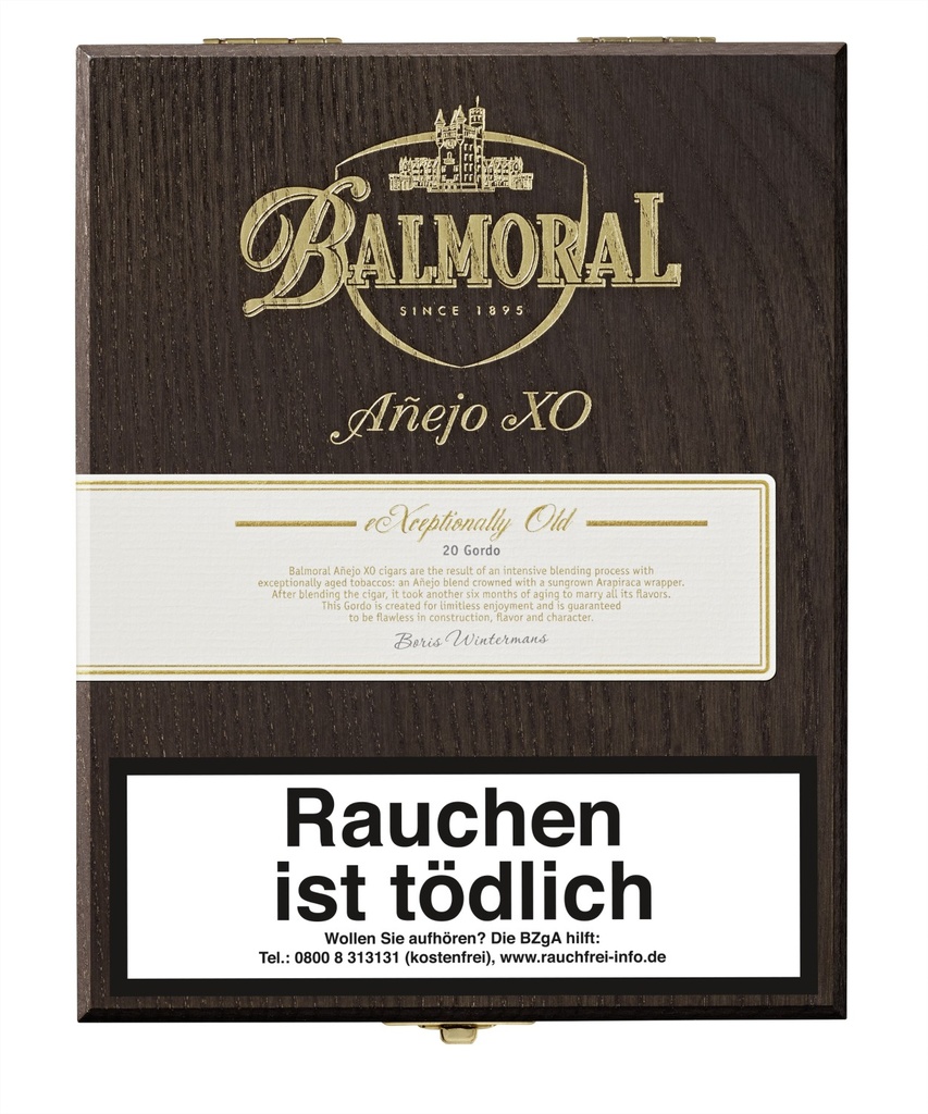 Balmoral Añejo Xo Gordito - Box Of 20 Cigars