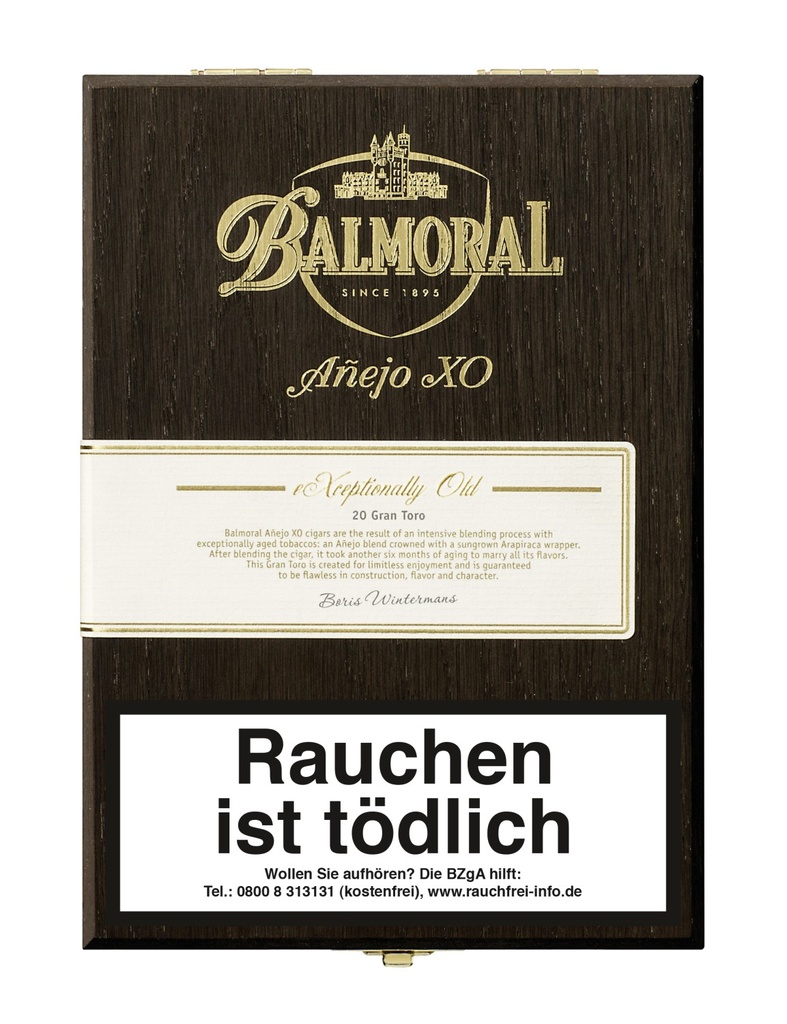 Balmoral Anejo Xo Gran Toro - Box Of 20 Cigars