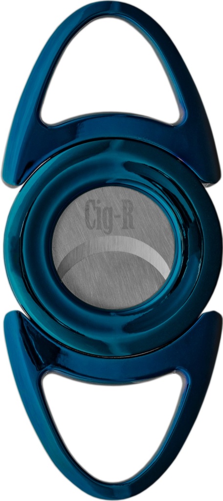 Cigar Cutter - Cig-R Bulls Eye Blue