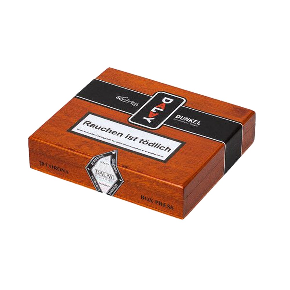 Dalay Dominican Republic Dark Box Pressed Corona - Box Of 20 Cigars