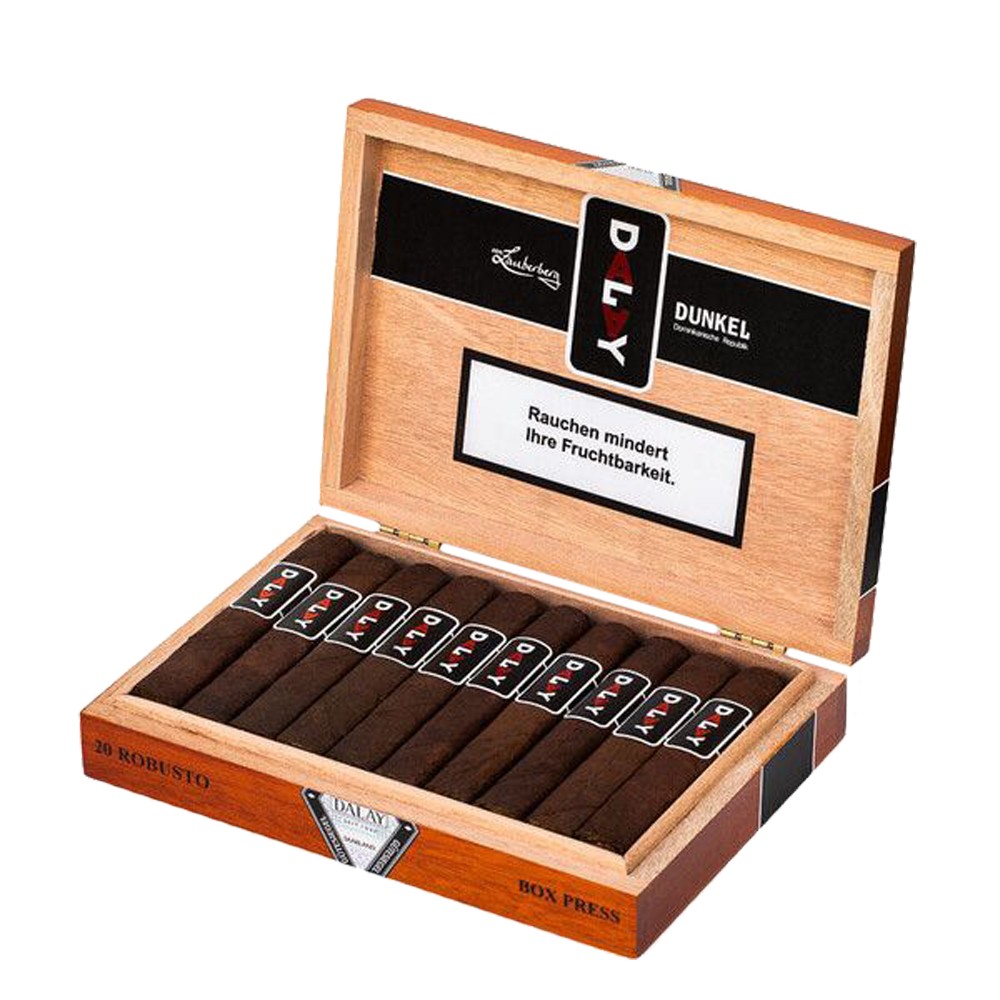 Dalay Dominican Republic Dark Box Pressed Robusto - Box Of 20 Cigars