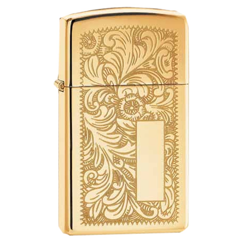 Lighter - Zippo Venetian Messing Slim