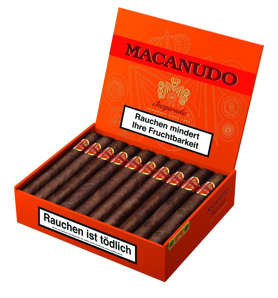 Macanudo Inspirado Orange Gigante - Box Of 20 Cigars