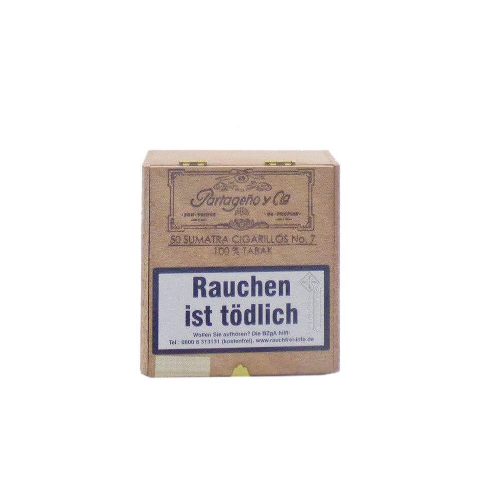 Partageno Y Cia No. 7 Sumatra - Pack Of 50 Cigarillos