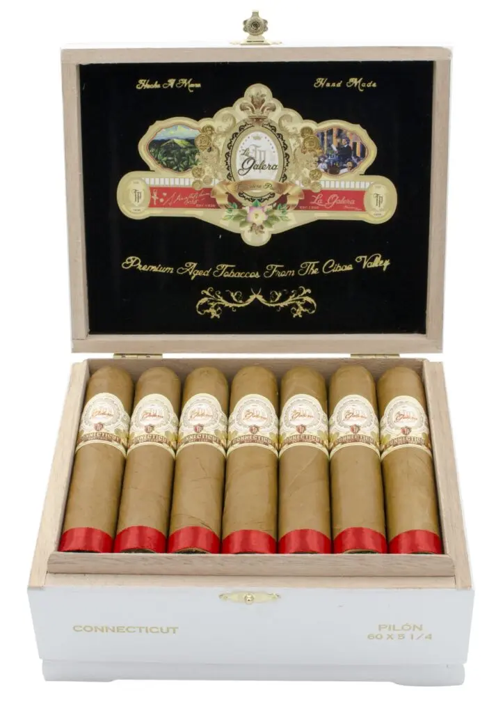 La Galera Connecticut Pilones Short Gordo - Box of 20 Cigars