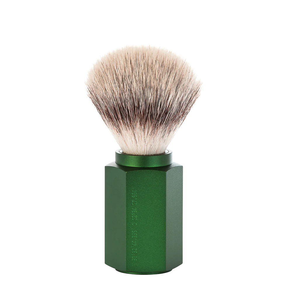 Shaving Accessories - Mühle Brush Hexagon Silvertip Forest