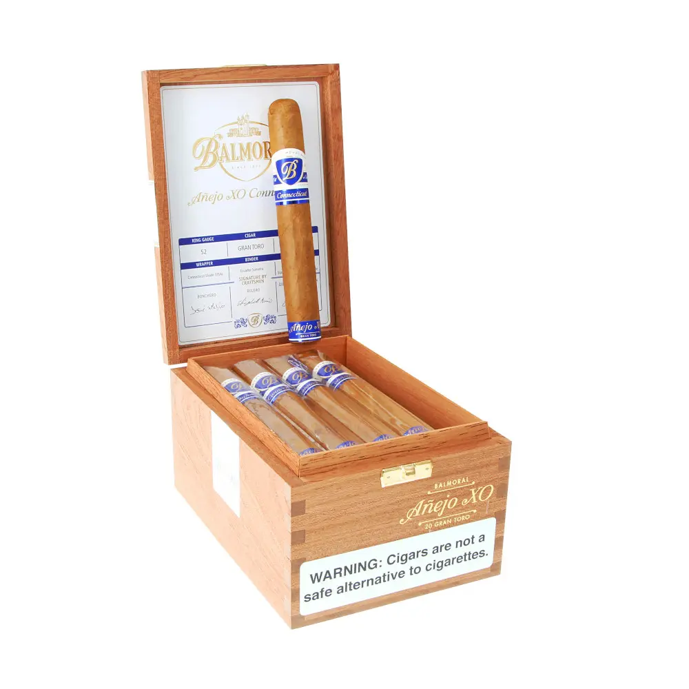 Balmoral Anejo Xo Connecticut Gran Toro - Box of 20 Cigars