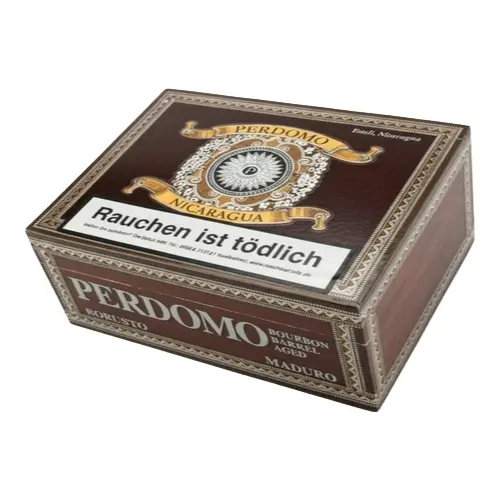 Perdomo Bourbon Barrel Aged Maduro Robusto - Box of 24 Cigars