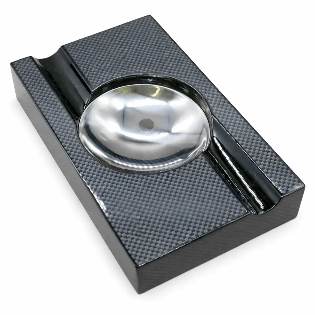 Ashtray - Cigar Carbon/Metal