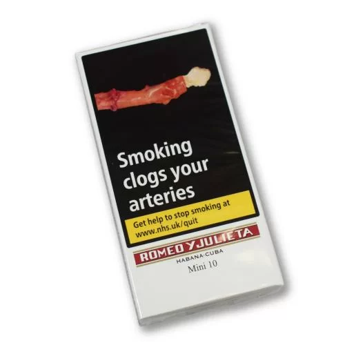 Romeo Y Julieta Mini - Pack Of 10 Cigarillos
