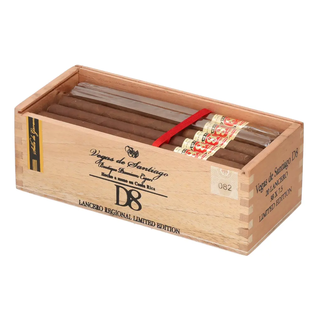 Vegas De Santiago D8 Lancero - Box of 20 Cigars