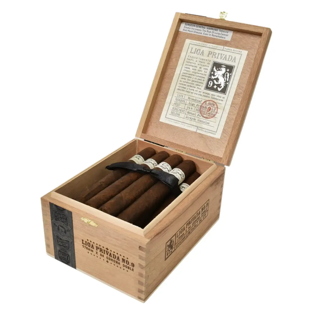 Drew Estate Liga Privada No.9 Doble Corona - Box of 24 Cigar 