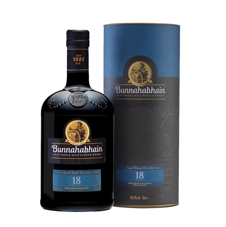 Whisky - Bunnahabhain 18 Year Old Islay - 46.3 70cl 
