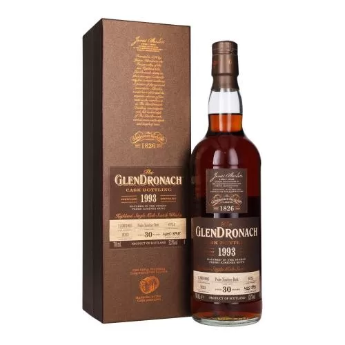 Whisky - Glendronach 30 Year Old 1993 Single Cask 6735 #PX UK Exclusive - 52.8% 70cl