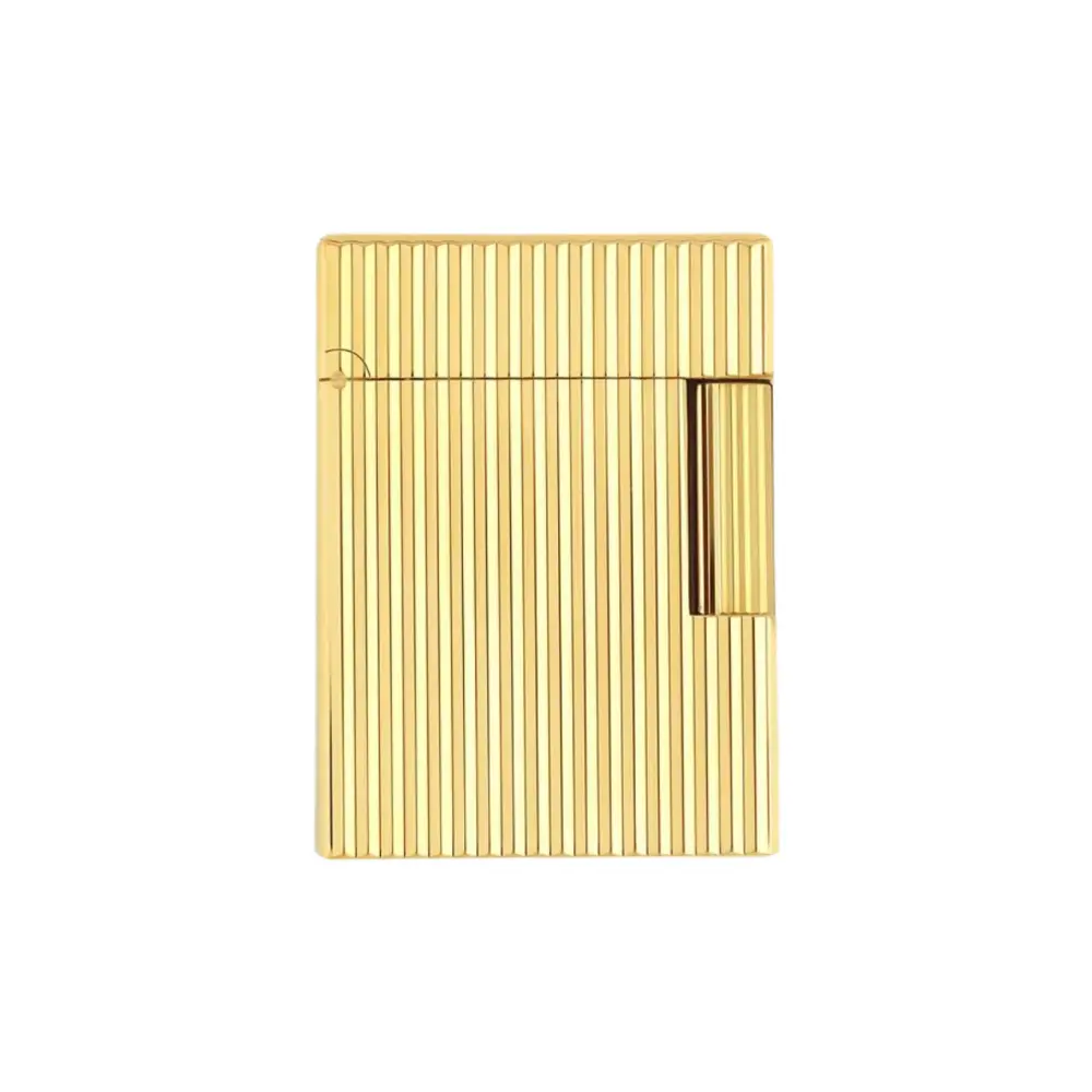 Lighter - S.T. Dupont Ligne 1 Vertical Line Yellow Gold 