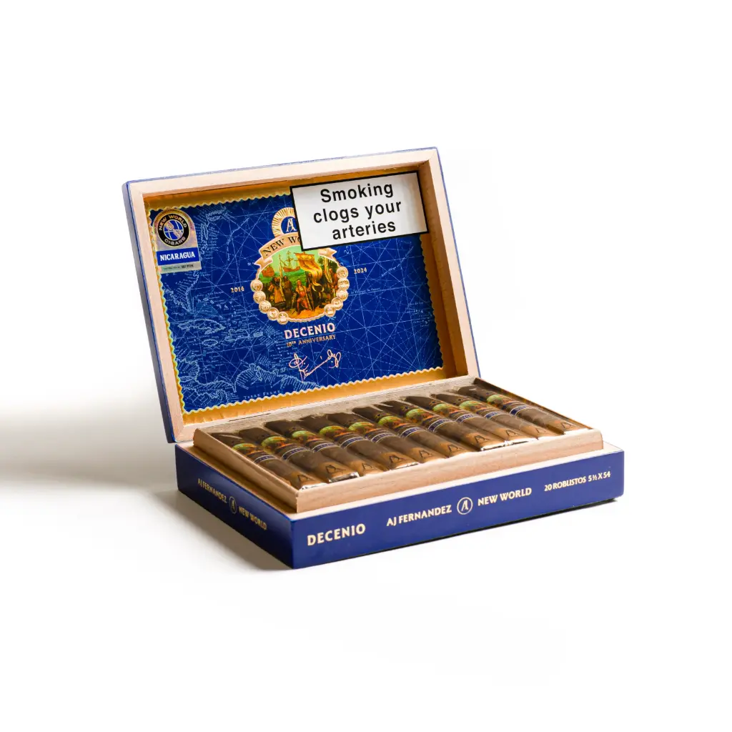 AJ Fernandez New World Decenio Robusto - Box 