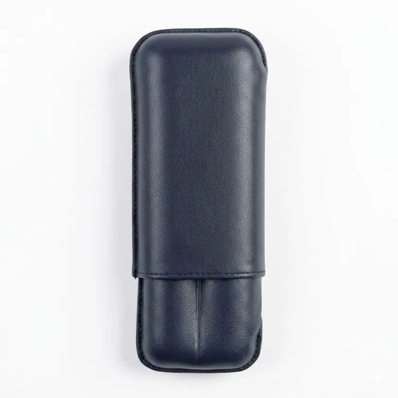 Cigar Case - Recife 25 - 130 Metropolis Space Blue - 2 Cigars  