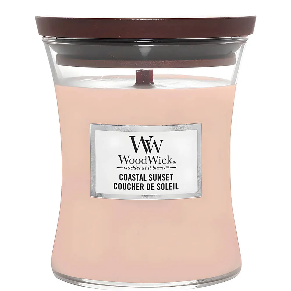 Candle - Woodwick Coastal Sunberry - Medium