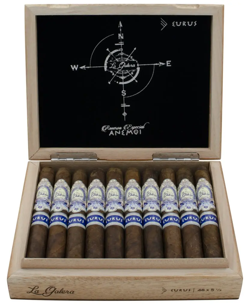 La Galera Anemoi Eurus Chaveta Robusto - Box of 20 Cigars