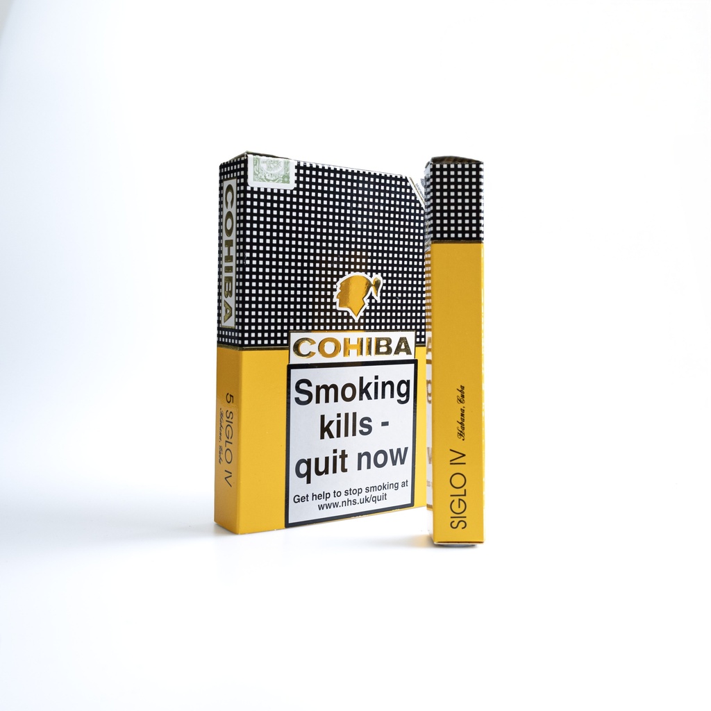 Cohiba Siglo Iv - Pack Of 5 Cigars